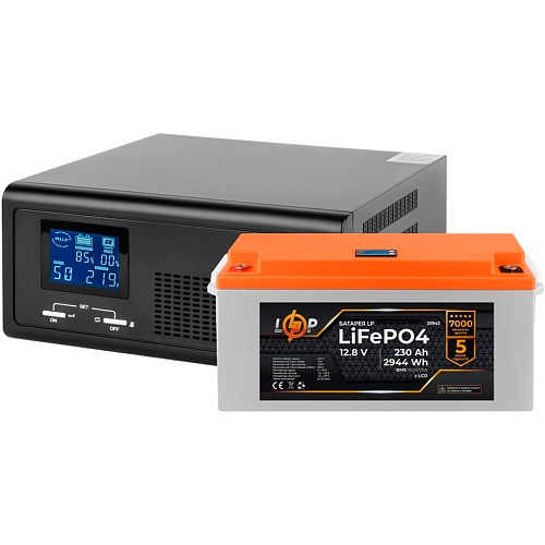 Источник бесперебойного питания (ИБП) LogicPower UPS B430 + АКБ LiFePO4 2944Wh (22634)