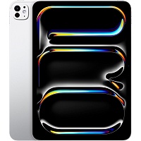Планшет Apple iPad Pro 11 (2024) 16/1TB Wi-Fi + Cellular with Nano-texture Glass Silver (MWRQ3)