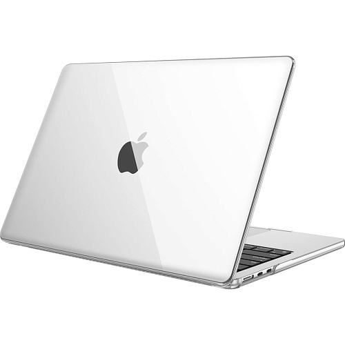 Пластиковая накладка HardShell Crystal Case для Apple MacBook Air 13.6" M2 A2681 2022 (Transparent)