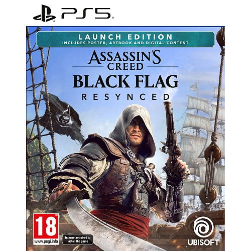 Гра Assassin's Creed Black Flag Resynced Launch Edition для PS5 (EN) - придбати в Дніпрі, Україні: ціна, характеристики | інтернет-магазин TOUCH