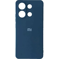 Чехол DK Full Silicone Case для Redmi Note 13 Pro 4G/ Poco M6 Pro 4G/ Note 14S Blue