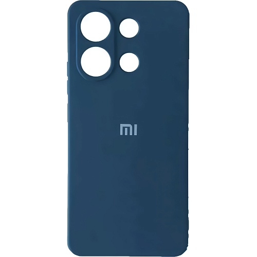 Чехол DK Full Silicone Case для Redmi Note 13 Pro 4G/ Poco M6 Pro 4G/ Note 14S Blue