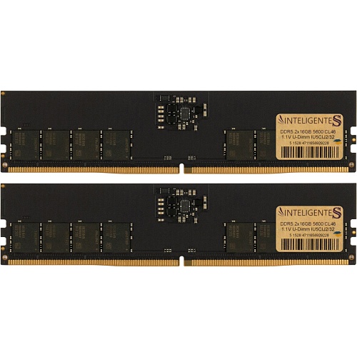 Модуль памяти DDR5 INTELIGENTES 2x16GB 5600MHz (IU5CIJ2/32)