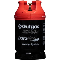 Бытовой газовый баллон Gutgas ExtraLight XLT-26.6 (GAXL2622)