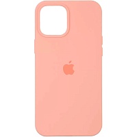 Чехол Silicone Case для Apple iPhone 14 Plus (Grapefruit) AA