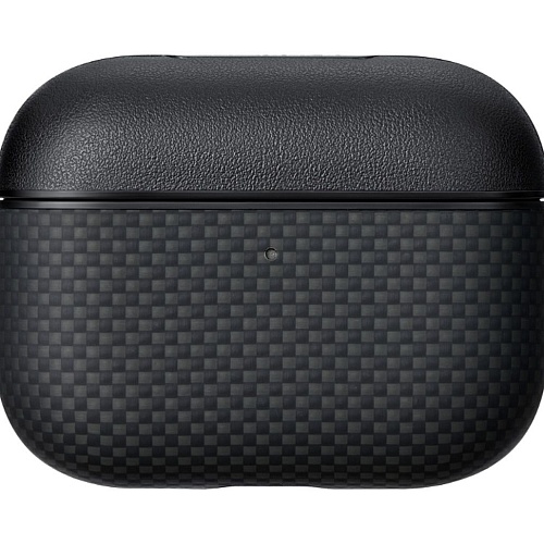 Чехол Pitaka Aramid Fiber Magnetic Case для Apple AirPods Pro 3 Black/Gray (APM2501)