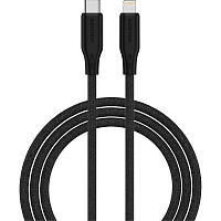 Кабель Senteo SL-04 Embossed Silicone USB-C to Lightning 30W 1m Black - придбати в Дніпрі, Україні: ціна, характеристики | інтернет-магазин TOUCH