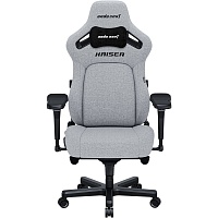 Геймерское кресло Anda Seat Kaiser 4 L Linen Fabric Ash Gray (AD12YDDC-L-20-G-CF)