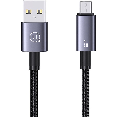Кабель Usams US-SJ668 USB-A to Micro-USB 2A 1.2m Tarnish