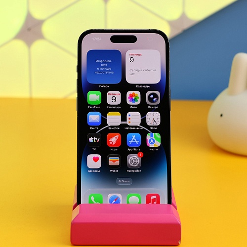 Смартфон Apple iPhone 14 Pro 128GB eSIM Space Black (MPXT3) Б/У