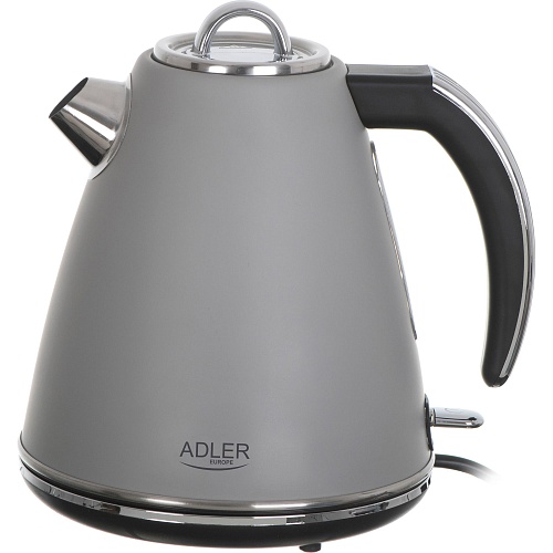 Електрочайник Adler AD 1343 Grey - придбати в Дніпрі, Україні: ціна, характеристики | інтернет-магазин TOUCH