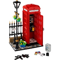 Конструктор LEGO Ideas Красная лондонская телефонная будка (21347)