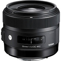 Объектив Sigma AF 30mm f/1.4 DC HSM Art Nikon F