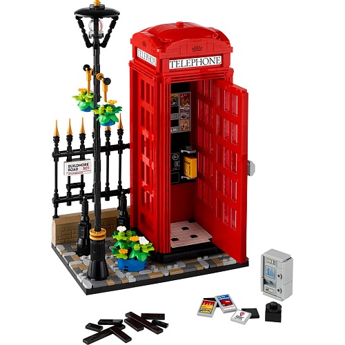 Конструктор LEGO Ideas Червона лондонська телефонна будка (21347) - придбати в Дніпрі, Україні: ціна, характеристики | інтернет-магазин TOUCH