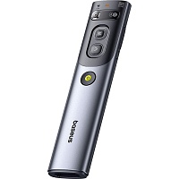 Лазерна указка Baseus Orange Dot AI Voice Wireless Presenter Space Grey (B00231700811-00) - придбати в Дніпрі, Україні: ціна, характеристики | інтернет-магазин TOUCH