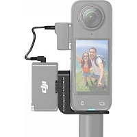 Кріплення Cynova C-X4-CS02 для приймача DJI Mic 2 на екшн-камери Insta360 X4/X3/X2