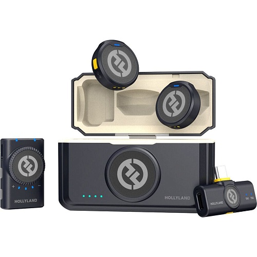 Микрофонная радиосистема Hollyland Lark M2 Mini Combo with Camera RX + USB-C RX