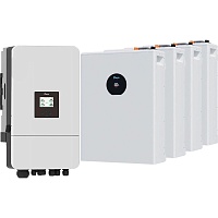 Система хранения энергии Deye SUN-10K-SG05LP3-EU-SM2 10kW + 4 АКБ SE-F5 Pro-C 20.4kWh (51.2V/100Ah/5120Wh)