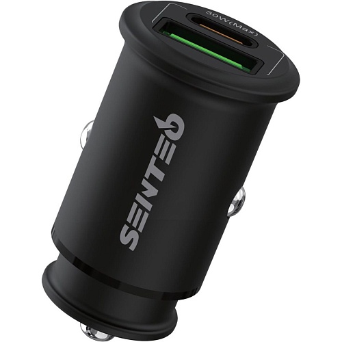 Автомобільний зарядний пристрій Senteo Q-02 Ferro Series PD3.0+QC3.0 30W Black - придбати в Дніпрі, Україні: ціна, характеристики | інтернет-магазин TOUCH