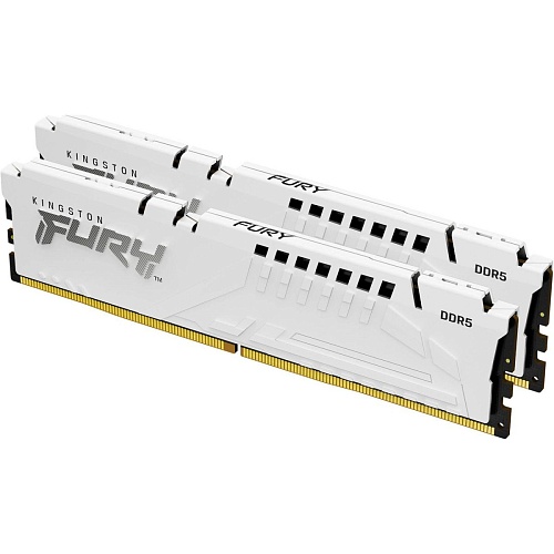 Модуль памяти DDR5 Kingston FURY Beast EXPO 2х16GB 6800MHz White (KF568C34BWEK2-32)