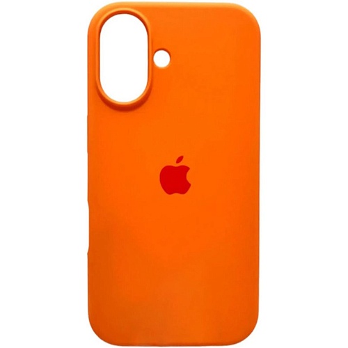 Чехол Silicone Case для Apple iPhone 17 Orange AA