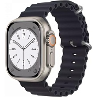 Ремешок Ocean Band для Apple Watch 42/44/45/46/49mm Charcoal Gray