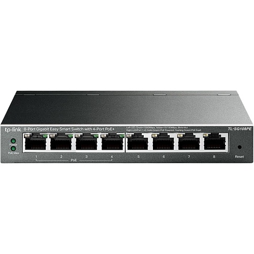 Коммутатор TP-Link TL-SG108PE