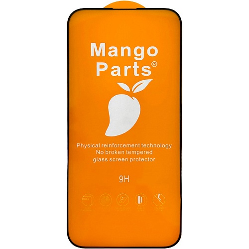 Защитное стекло Mango 9D Full Cover Tempered Glass для Apple iPhone 14 Pro (Black)