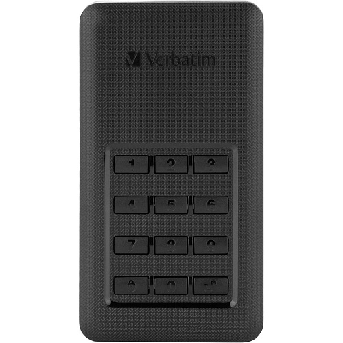 Внешний SSD накопитель Verbatim Store 'n' Go KeyPad 256GB (53402)