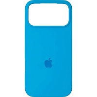 Чехол Silicone Case для Apple iPhone 17 Pro Max Light Blue AA