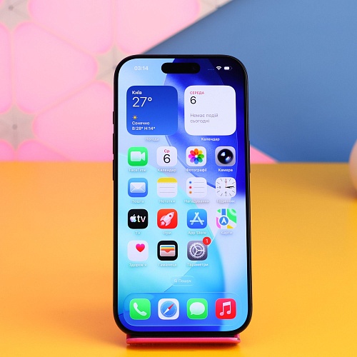 Смартфон Apple iPhone 16 Pro 128GB Black Titanium (MYND3) Б/У