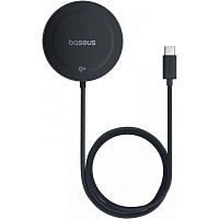 Бездротовий зарядний пристрій Baseus Simple Mini4 15W Explorer Edition Cosmic Black (P10273300121-02) - придбати в Дніпрі, Україні: ціна, характеристики | інтернет-магазин TOUCH