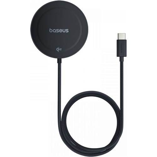 Беспроводное зарядное устройство Baseus Simple Mini4 15W Explorer Edition Cosmic Black (P10273300121-02)