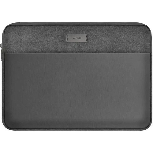 Сумка для ноутбука WiWU Minimalist Laptop Sleeve 15.6"/16" Grey (6936686411400)