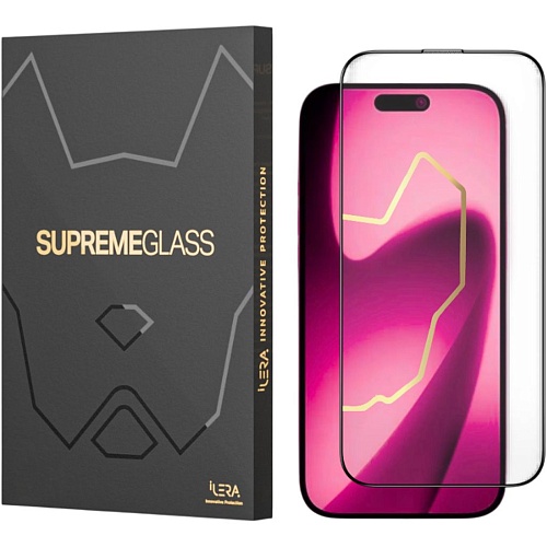 Защитное стекло iLera DeLuxe Original Glass 2.0 для Apple Phone 17 (ILFCDL17)