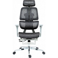 Офисное кресло GT Racer B-2450 White/Gray