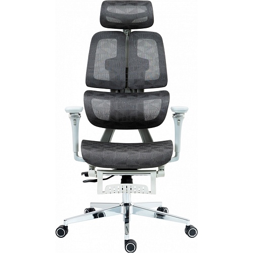Офисное кресло GT Racer B-2450 White/Gray