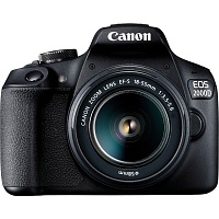 Зеркальный фотоаппарат Canon EOS 2000D Kit EF-S 18-55mm f/3.5-5.6 DC III (2728C007) UA