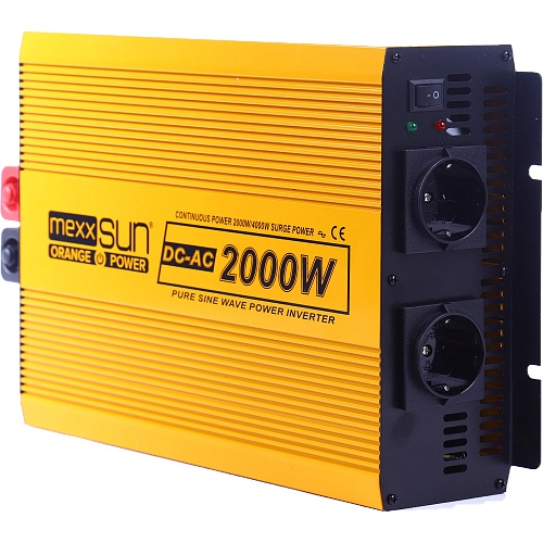 Автомобильный инвертор Mexxsun MXSPSW-2000-12S 12V 2000W