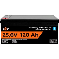Акумулятор LogicPower LiFePO4 Smart BT 24V (25.6V/120Ah/3072Wh) (Smart BMS 100А) (22424) - придбати в Дніпрі, Україні: ціна, характеристики | інтернет-магазин TOUCH