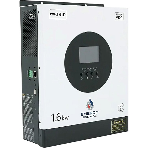 Гибридный солнечный инвертор ENERGY PROMAX VM II-1600W-12V