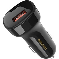 Senteo Q-04 Fantom Series USB-A/USB-C PD3.0&QC3.0 3A 65W Black (азу) [175154][Автомобильные зарядные устройства|Автомобільні зарядні пристрої][Новый] - придбати в Дніпрі, Україні: ціна, характеристики | інтернет-магазин TOUCH