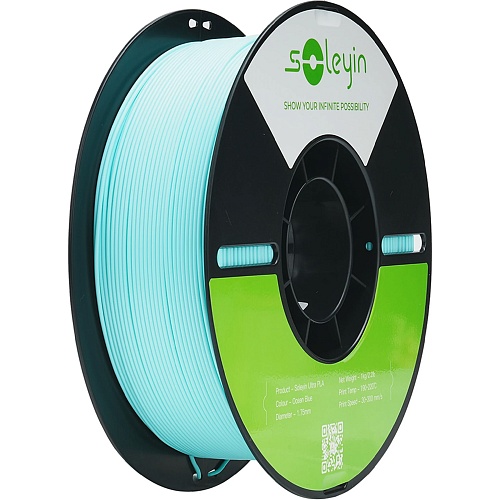 Філамент для 3D-принтерів Creality Soleyin PLA Ultra 1kg Ocean Blue (3301010607) - придбати в Дніпрі, Україні: ціна, характеристики | інтернет-магазин TOUCH