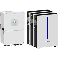 Система хранения энергии Deye SUN-16K-SG01LP1 16kW + 3 АКБ RW-M6.1-B 18.4 kWh (51.2V/120Ah/6144Wh)