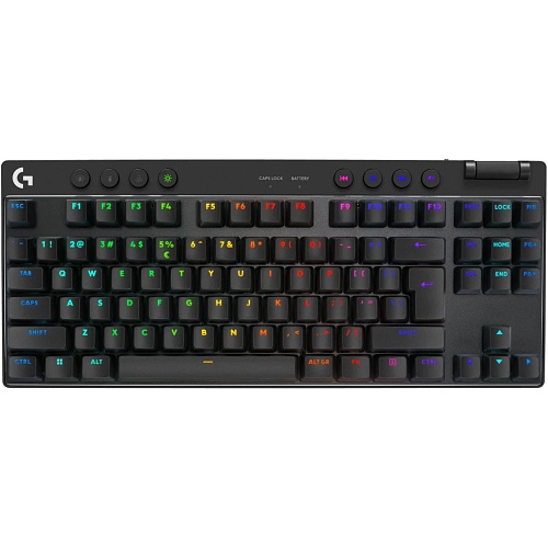 Клавіатура Logitech G PRO X TKL LightSpeed Tactile Black (920-012136) - придбати в Дніпрі, Україні: ціна, характеристики | інтернет-магазин TOUCH