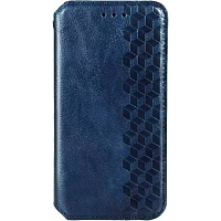 Чехол GETMAN Cubic Cover Case для Redmi Note 10/Note 10S/Poco M5S Blue