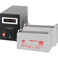 Джерело безперебійного живлення (ДБЖ) LogicPower LPM-PSW-1500VA + АКБ LPM-MG 12V - 2 х 120Ah (19803) - придбати в Дніпрі, Україні: ціна, характеристики | інтернет-магазин TOUCH