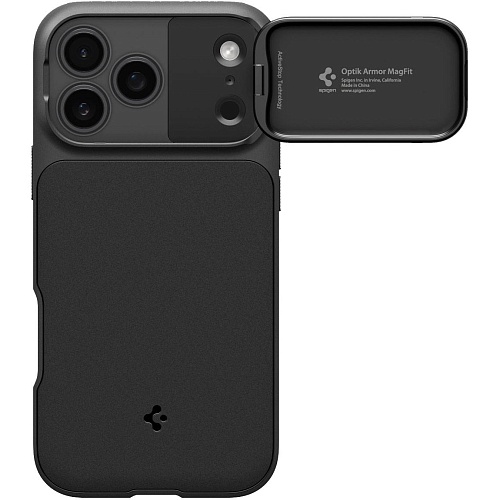 Чехол Spigen Optik Armor для iPhone 17 Pro Black (ACS09953)