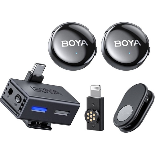 Мікрофонна радіосистема Boya BOYALINK 3-03 USB-C/Lightning - придбати в Дніпрі, Україні: ціна, характеристики | інтернет-магазин TOUCH