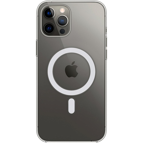Чехол Clear Case with MagSafe для Apple iPhone 12 Pro Max (6.7) Transparent AA